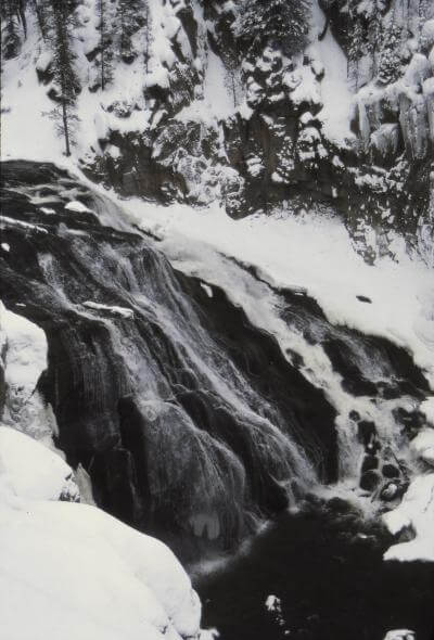 Wyoming photography spots - Gibbon Falls