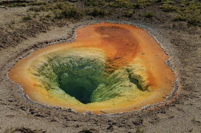 photography locations in Yellowstone National Park - UGB - Belgian Pool