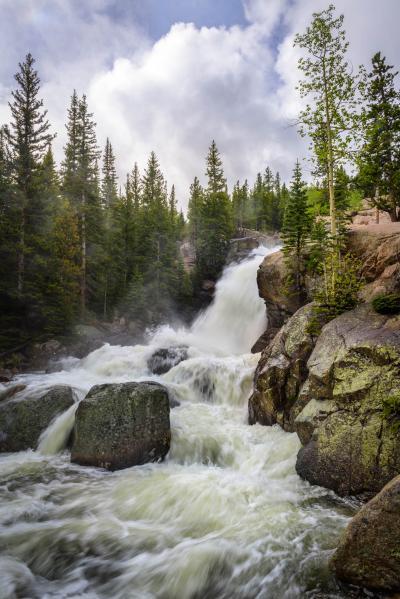photos of Rocky Mountain National Park - BL - Alberta Falls