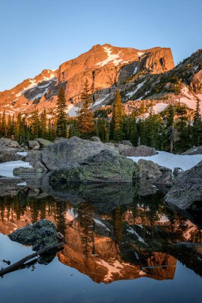 images of Rocky Mountain National Park - BL - Lake Haiyaha