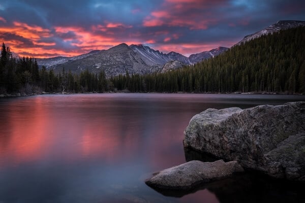 Bear Lake View, October morning