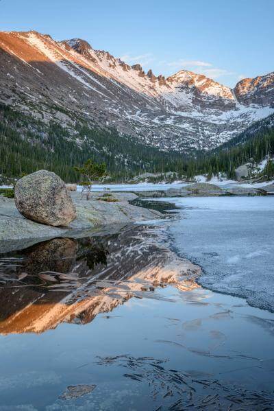 photos of Rocky Mountain National Park - BL - Mills Lake
