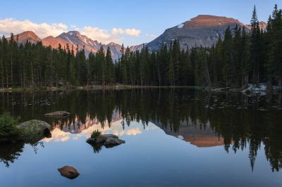 photography locations in Estes Park - BL - Nymph Lake