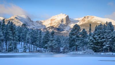 pictures of Rocky Mountain National Park - BL - Sprague Lake