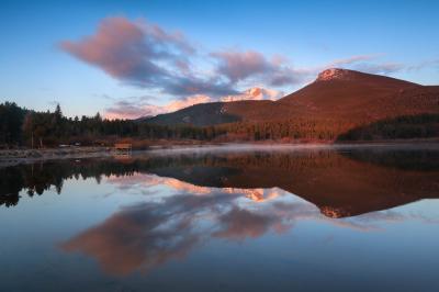 photo locations in Rocky Mountain National Park - HWY 7 - Lily Lake