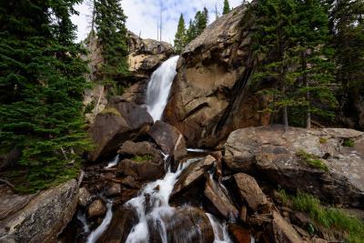 photo spots in Allenspark - WB - Ouzel Falls