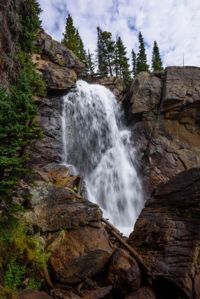 photos of Rocky Mountain National Park - WB - Ouzel Falls