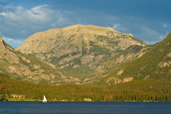 Grand Lake - Mount Craig, August