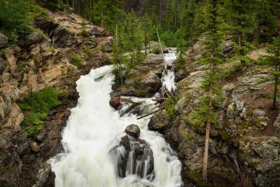 photos of Rocky Mountain National Park - WR - Adams Falls
