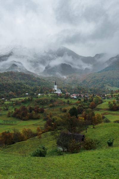 images of Soča River Valley - Drežnica Village 