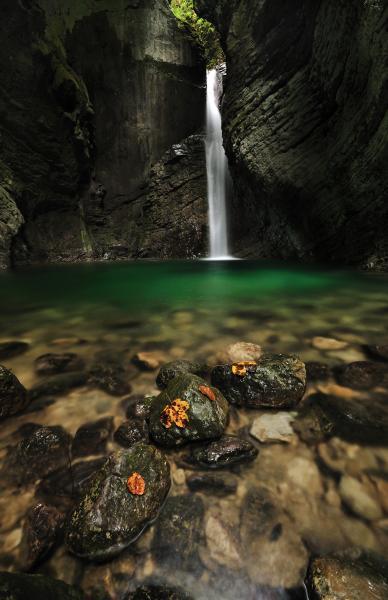 Slovenia pictures - Kozjak Waterfall 
