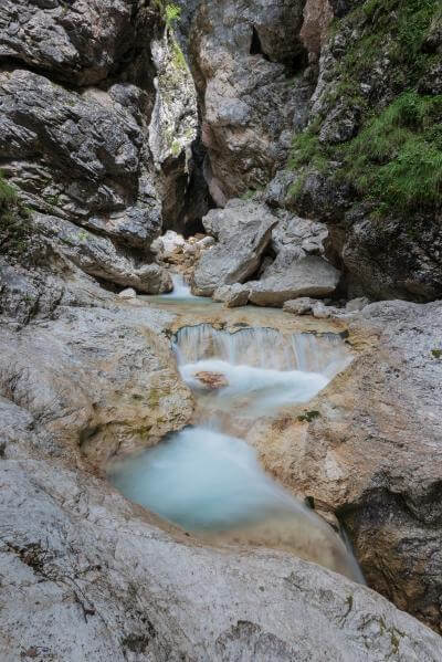 images of Soča River Valley - Mlinarica Waterfall 