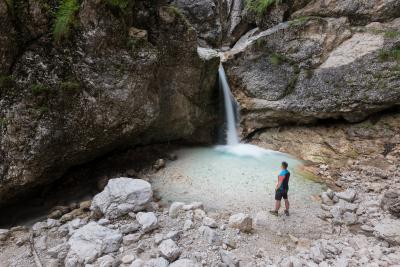 Slovenia images - Mlinarica Waterfall 
