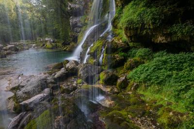 Soča River Valley photography locations - Virje Waterfall