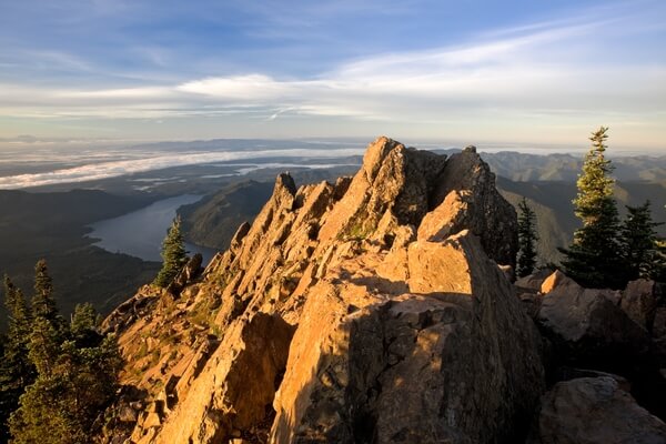 View From Mount Ellinor