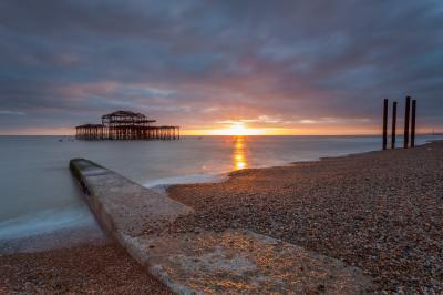 photos of Brighton & South Downs - West Pier ruins