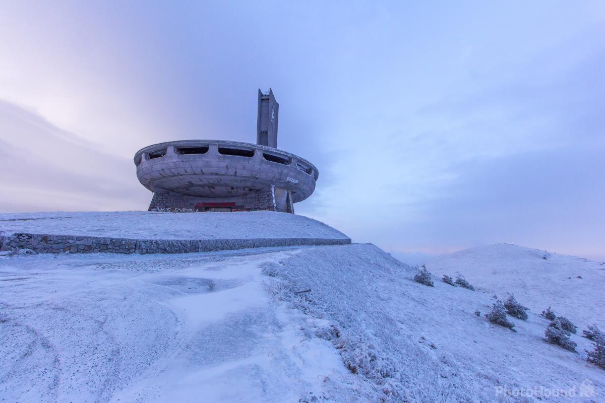 Image of Buzludzha monument by Dancho Hristov