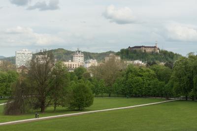 pictures of Ljubljana - Tivoli park - Castle View