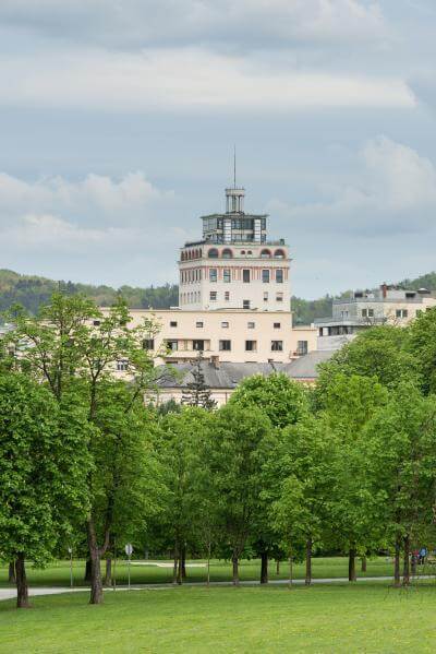 images of Slovenia - Tivoli park - Castle View