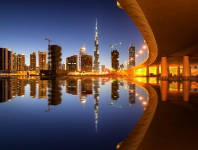 pictures of Dubai - Dubai Creek & Burj Khalifa View