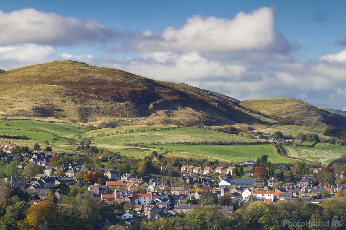 Image of Wooler from Weetwood Moor by David Taylor