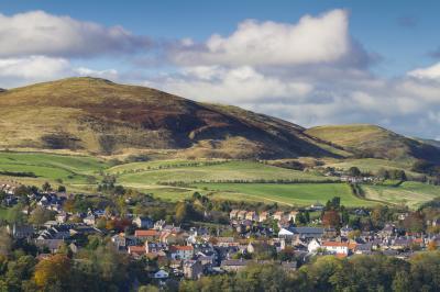 photography spots in Northumberland - Wooler from Weetwood Moor