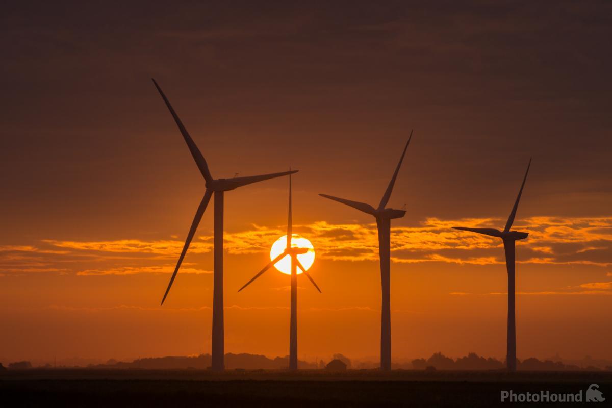Image of Tick Fen wind farm by Andrew Sharpe
