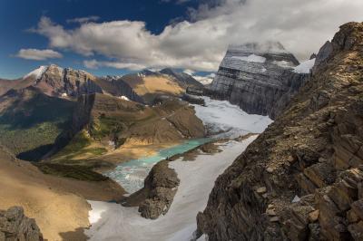 photos of Glacier National Park - Grinnell Glacier Overlook