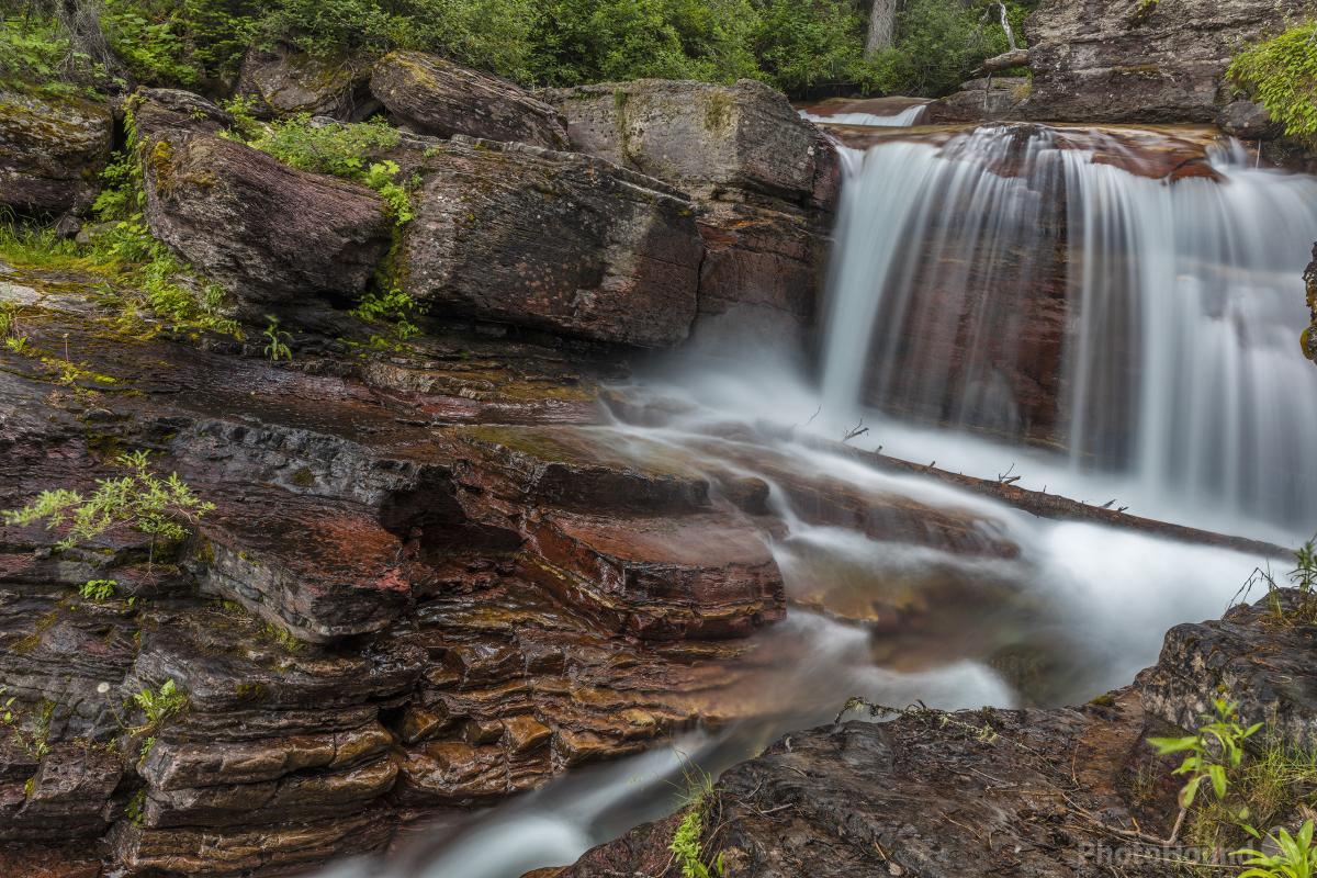 Image of Virginia Creek and Falls by Chuck Haney