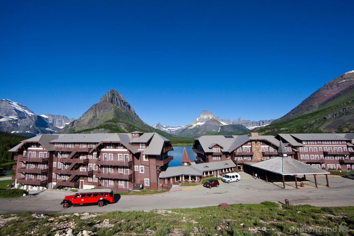 Image of Many Glacier Hotel by Chuck Haney
