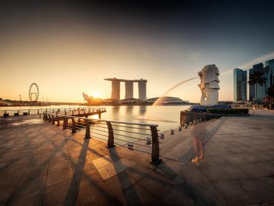 photos of Singapore - Merlion Park