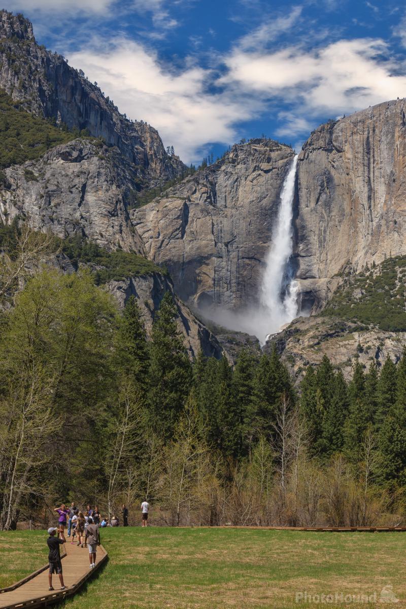 Image of Yosemite Falls View and Sentinel Boardwalk by Lewis Kemper