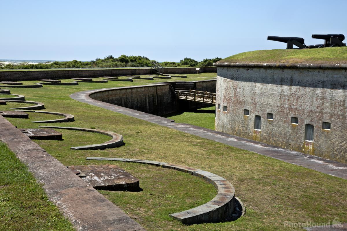 Image of Fort Macon by T. Kirkendall and V. Spring