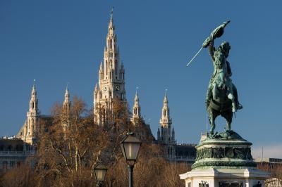 photos of Vienna - Archduke Karl Statue & City Hall
