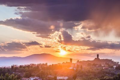 pictures of San Miniato, Tuscany - View from Calenzano Via Ranci