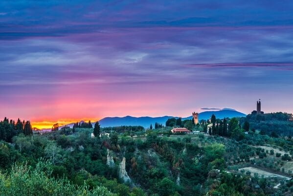 View from Calenzano - Via Montegrappa