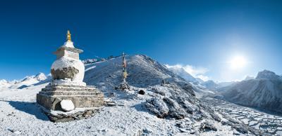 pictures of Everest Region - Dingboche chortens