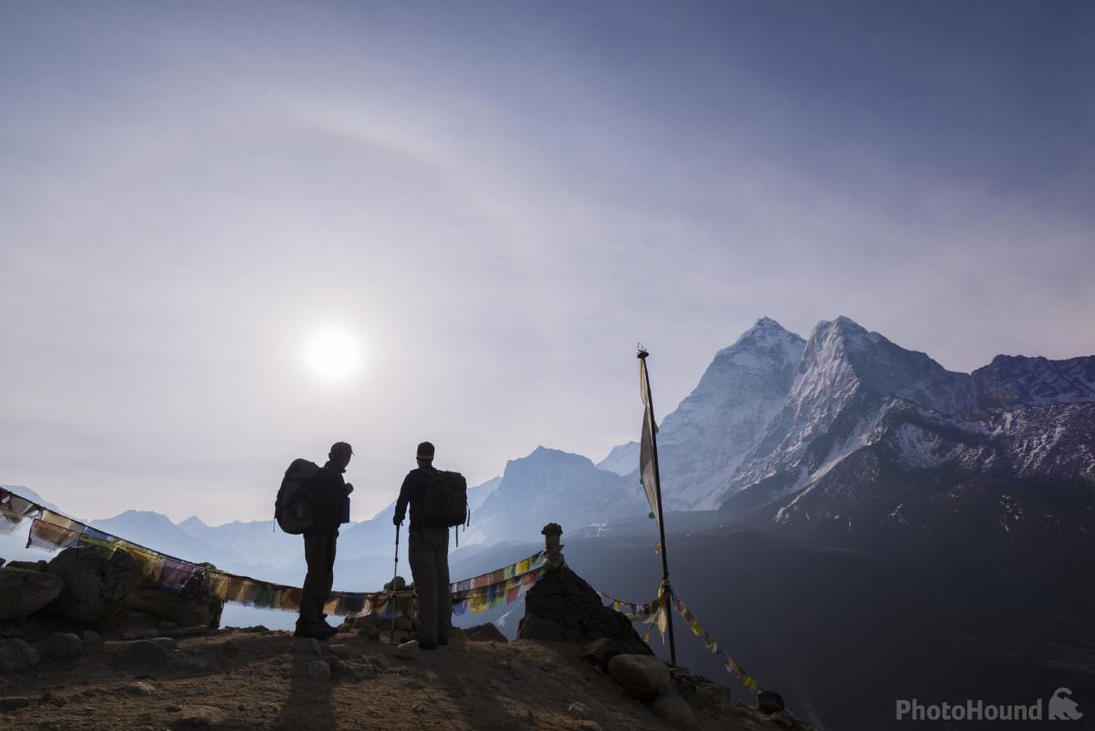 Image of Nangkartsang viewpoint above Dingboche by Alex Treadway
