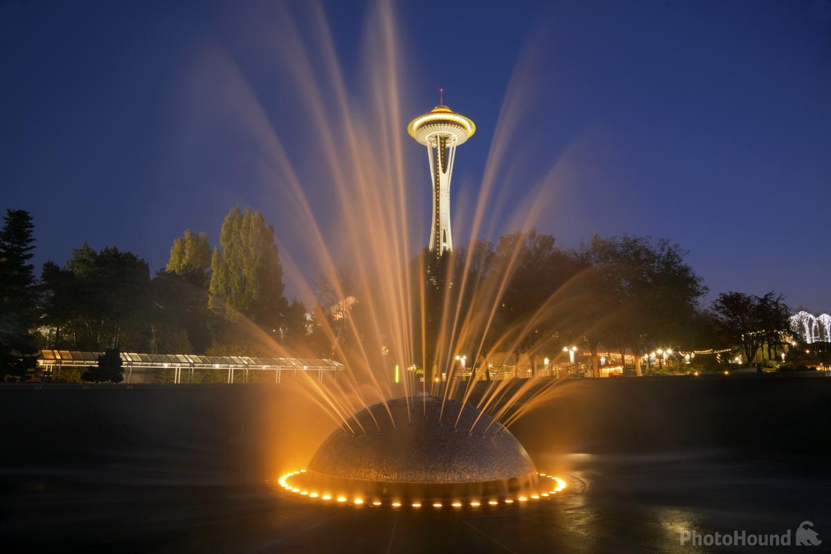 Image of International Fountain, Seattle Center by T. Kirkendall and V. Spring