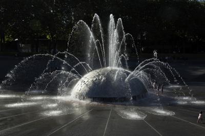 Image of International Fountain, Seattle Center - International Fountain, Seattle Center