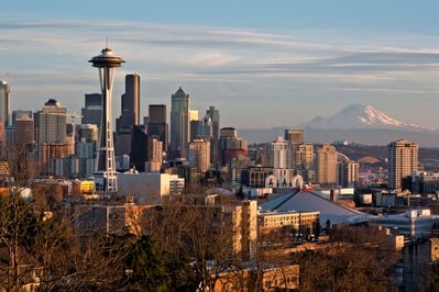 photo spots in King County - Kerry Park