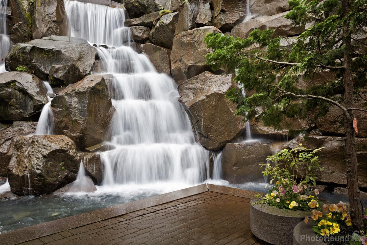 Image of UPS Waterfall Garden Park by T. Kirkendall and V. Spring