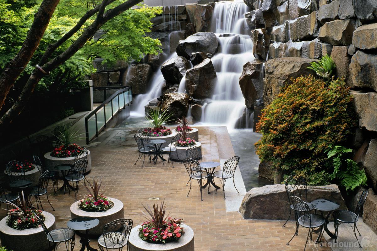 Image of UPS Waterfall Garden Park by T. Kirkendall and V. Spring
