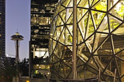 photos of Seattle - Amazon Campus Biospheres
