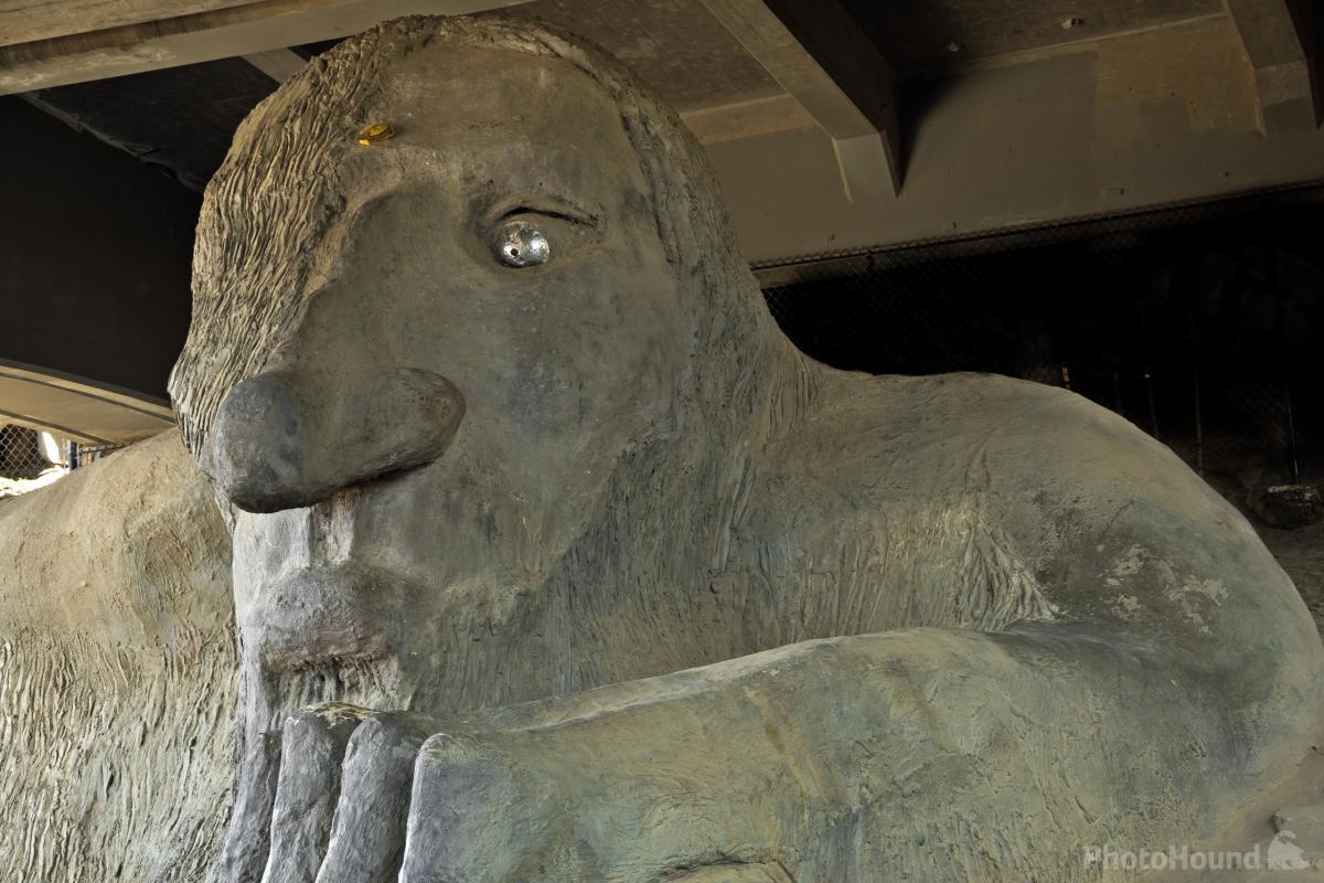 Image of The Fremont Troll by T. Kirkendall and V. Spring