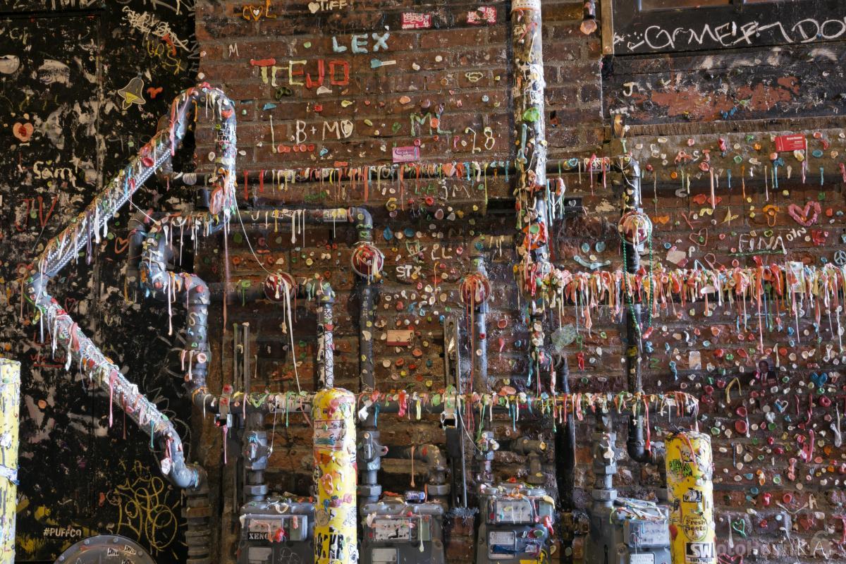 Image of The Gum Wall by T. Kirkendall and V. Spring