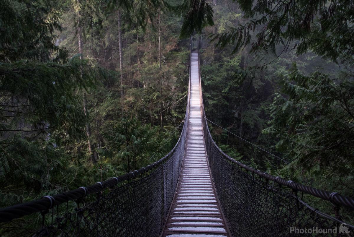 Image of Lynn Canyon Suspension Bridge, North Vancouver by Karen Massier
