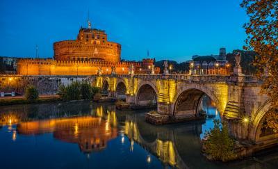 images of Italy - Castel Sant’Angelo South View