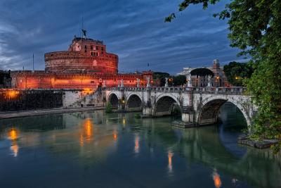 pictures of Rome - Castel Sant’Angelo South View