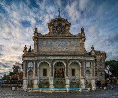 Rome photography locations - Fontana dell’Acqua Paola